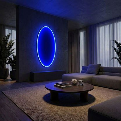 Threshold of Maybe Cobalt Void glowing in a lifestyle scene