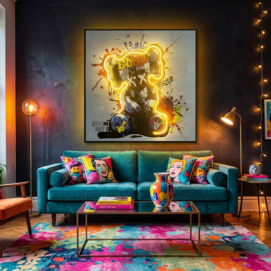 Pop Burn glowing in a lifestyle scene