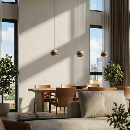 Lithos Stone Pendant Light