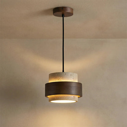 Lithos Stone Pendant Light