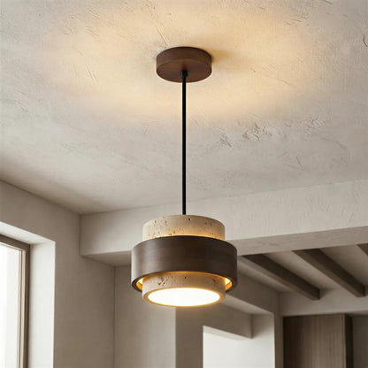 Lithos Stone Pendant Light