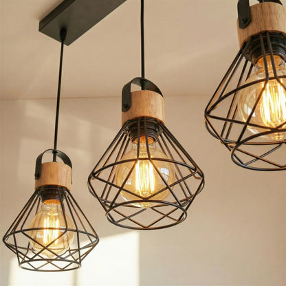 Vertex Wireframe Pendant Light