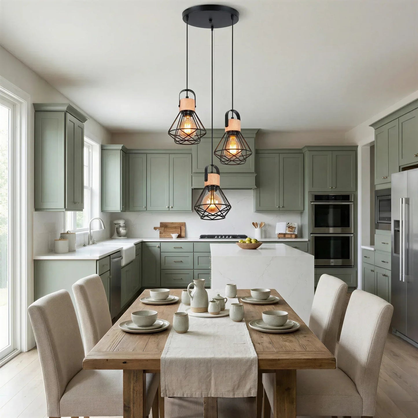Vertex Wireframe Pendant Light