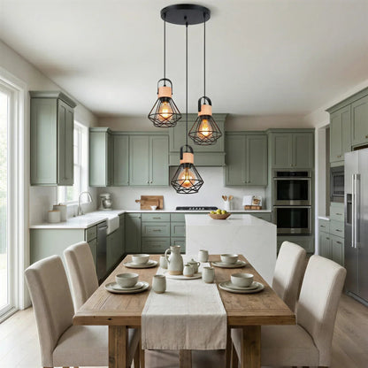 Vertex Wireframe Pendant Light