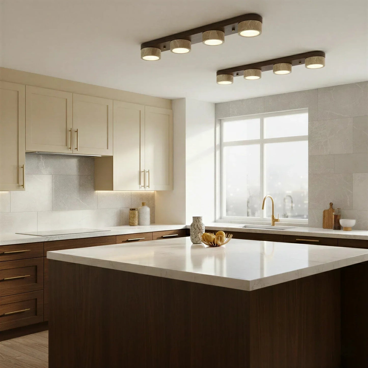Sierra Stone Spotlight Ceiling Light