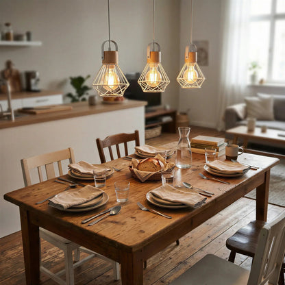 Vertex Wireframe Pendant Light