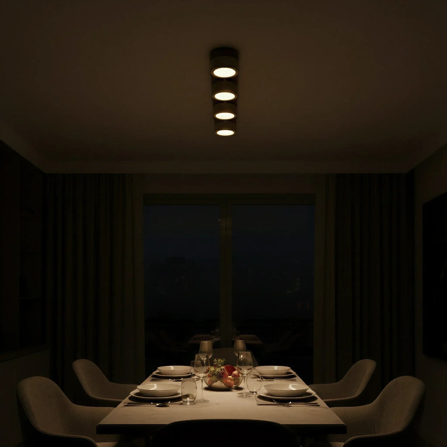 Sierra Stone Spotlight Ceiling Light