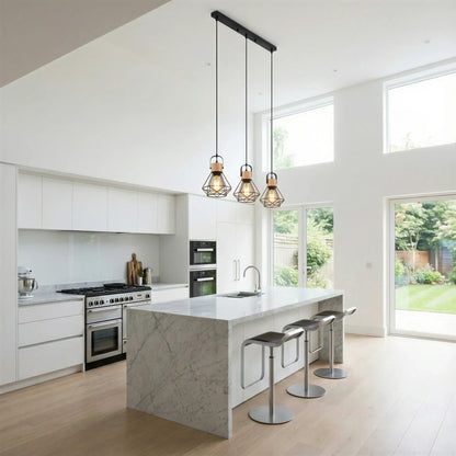 Vertex Wireframe Pendant Light