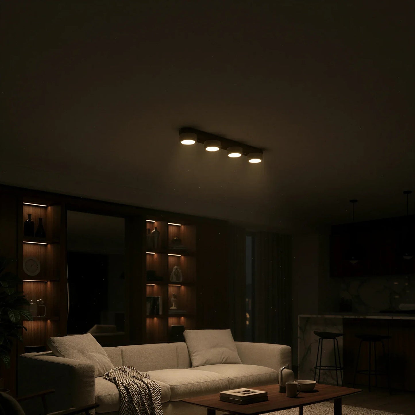 Sierra Stone Spotlight Ceiling Light