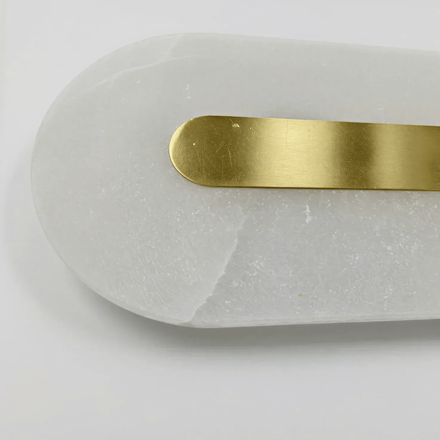 Petra Capsule Marble Wall Light