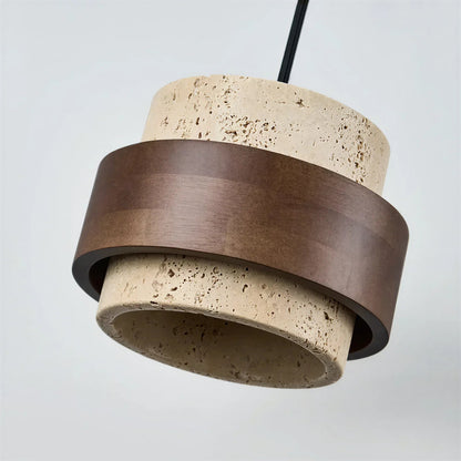 Lithos Stone Pendant Light