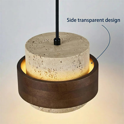 Lithos Stone Pendant Light