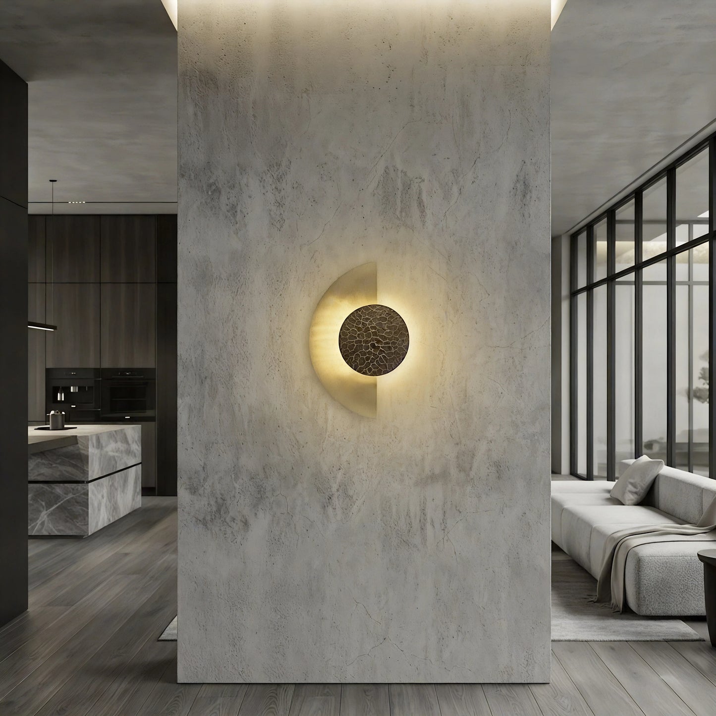 Crescent Sconce