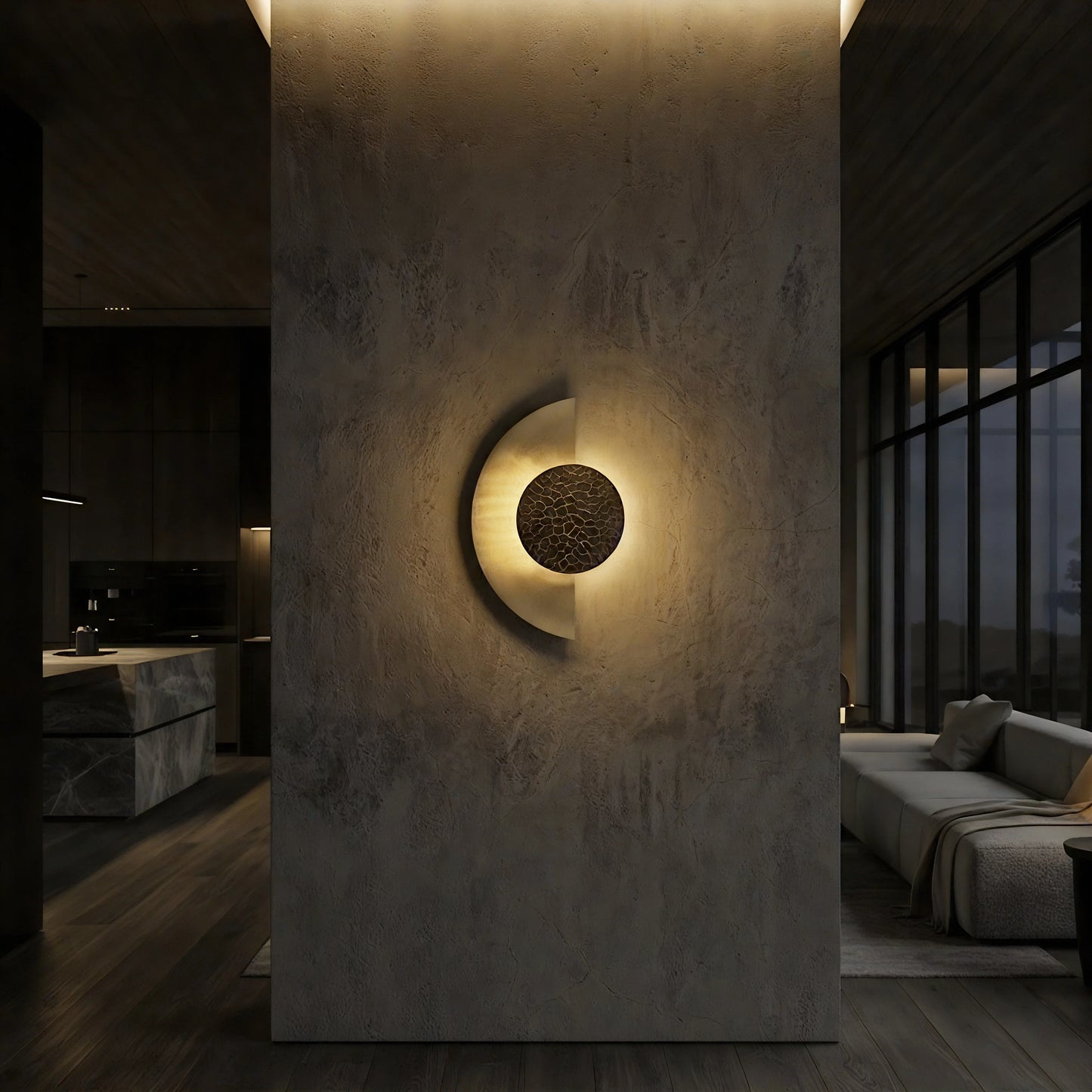 Crescent Sconce