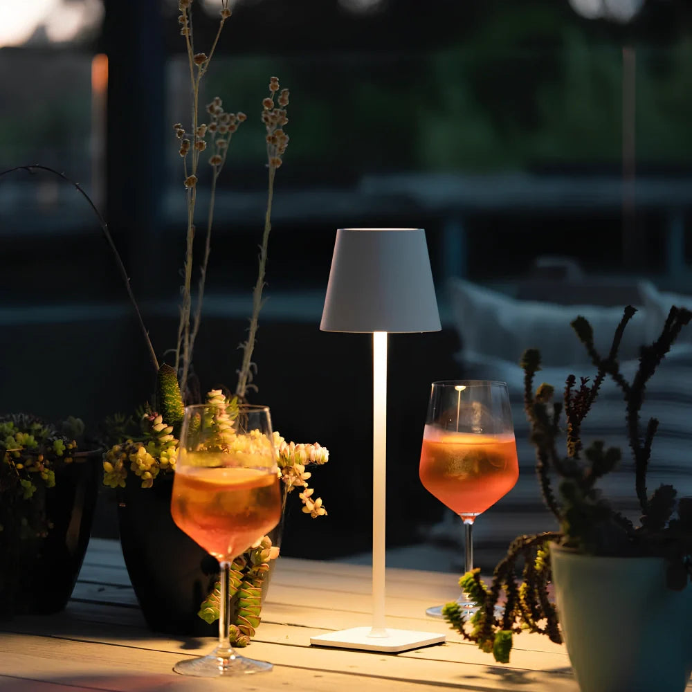 Dimmable Tall Table Lamp