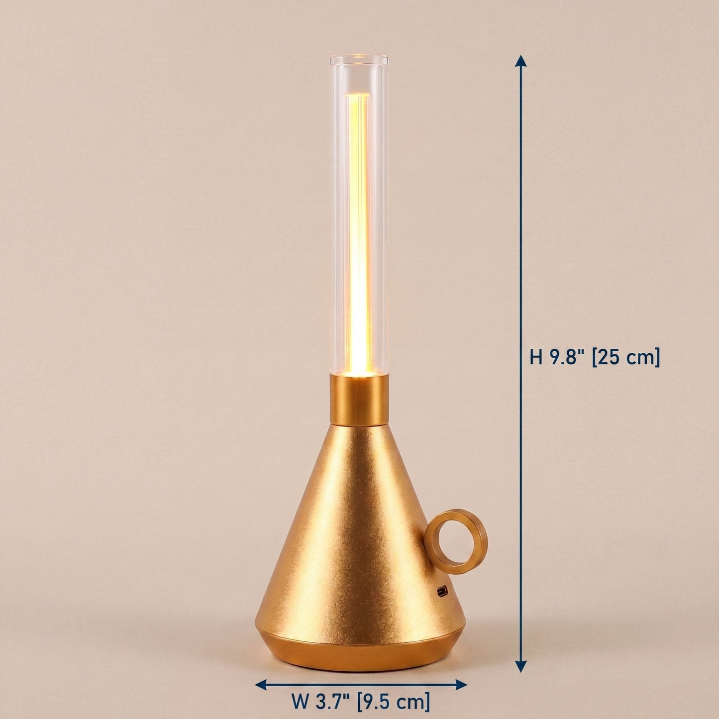 Wick Cordless Chamber Candle Lamp